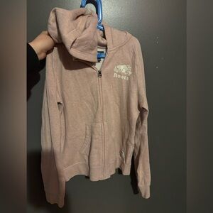 Girls xxl 13/14 of age roots light pink zip up hoodie
